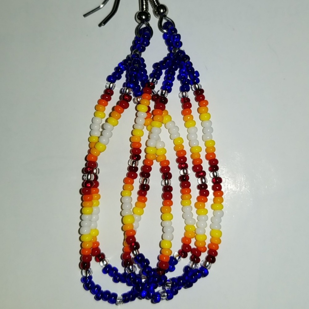 Long earrings
